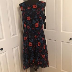 Beautiful Embroidery overlay dress